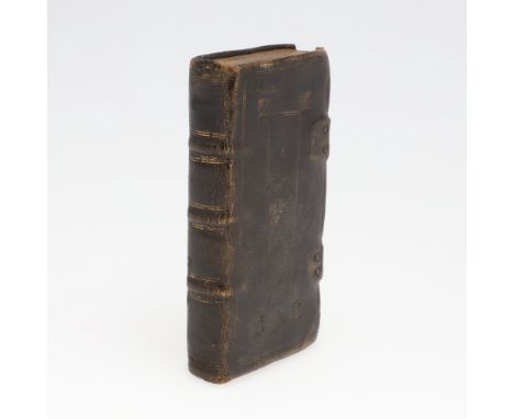 New testament, Latin. Novvm Testamentum Domini nostri Jesu Christi, engraved title, contemporary polished morocco gilt, all e