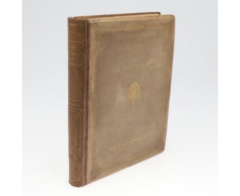 E. H. Knowles. The Castle of Kenilworth, A Handbook for Visitors, first edition, 24 mounted albumen photographs, 4 plans, ill