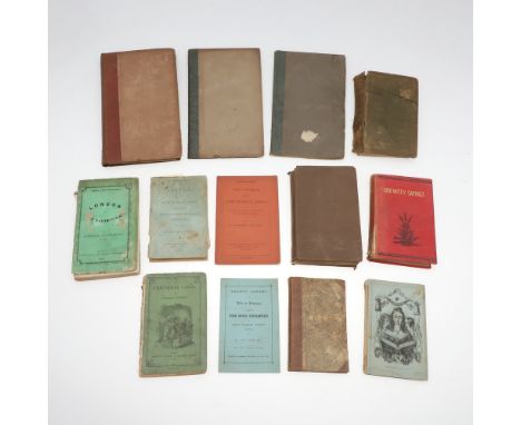 Lever, Charles. The Dodd Family Abroad, first edition 3 vols.,, engraved title from No 1 of the original parts 1852, plates b