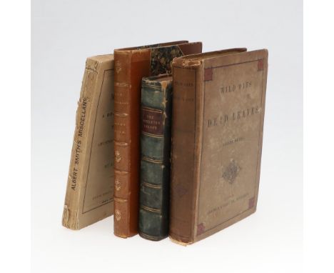 Smith, Albert. The Miscellany: A Book for the Field or The Fire-Side, original wrappers, spine slightly defective; another co
