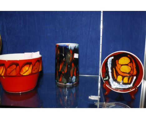 Four items of Poole pottery  