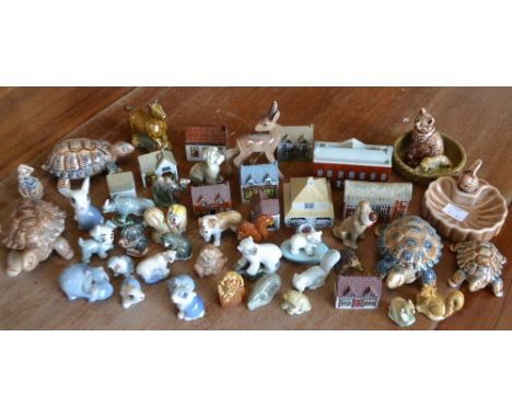 Wade Whimsies - a Whimsie-on-Why Town including country house, water mill, fire station, antiques shop, market place, chemist