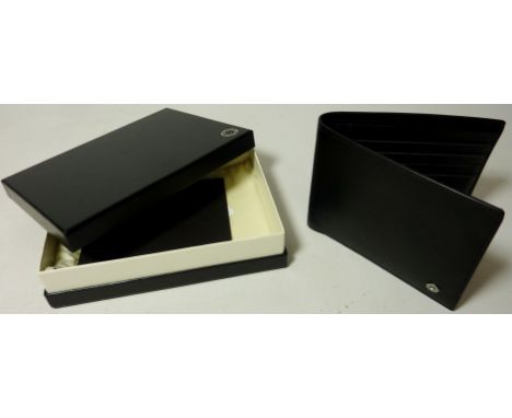 Vintage & Designer Clothing, Accessories and Textiles - Gent's Mont Blanc wallet (boxed)  Condition Report Click here for fur