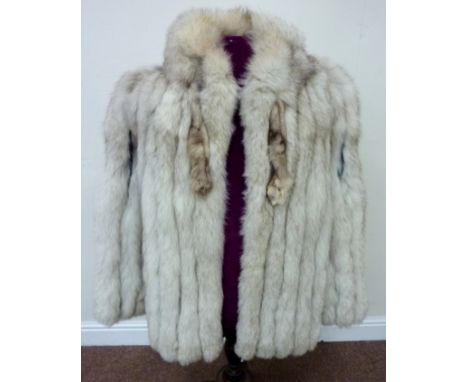 Vintage & Designer Clothing, Accessories and Textiles - Fox fur coat Condition Report Click here for further images, conditio