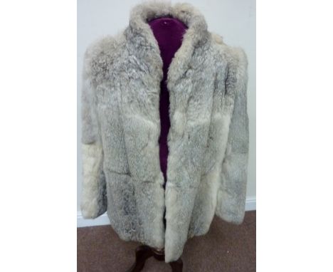 Vintage & Designer Clothing, Accessories and Textiles - Grey coney fur coat and one other fur coat (2)  Condition Report Clic