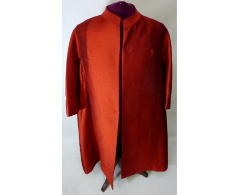 Vintage & Designer Clothing, Accessories and Textiles - 1960s wild silk coat bearing Mattli London label , retailed by Christ