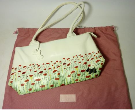 Vintage & Designer Clothing, Accessories and Textiles - Radley 'Poppy Fields' handbag, with dustbag  Condition Report Click h