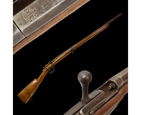 A very rare French carbine model 1866 "Chassepot" for a child, caliber 11 mm Issued before 1870. Stamp mark in the form of an