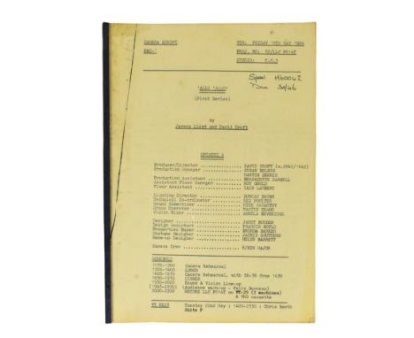 'Allo 'Allo! (BBC Sitcom 1982-1992) - Series 1 Episode 4 - original production copy of a camera script for the first series. 