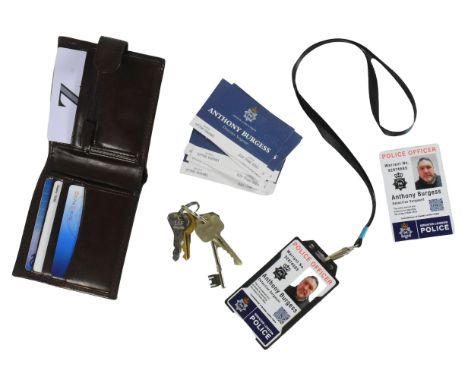 The Outlaws (2021-2024 TV Series by Elgin James &amp; Stephen Merchant) - a collection of screen used props belonging to Anth