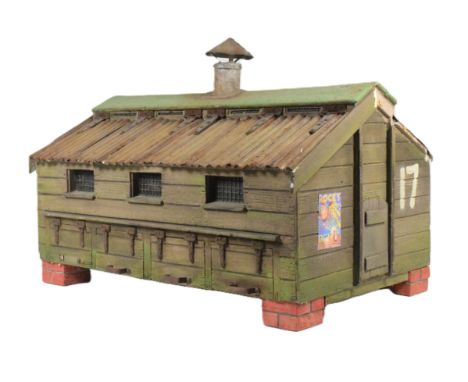Chicken Run (Aardman Animations 2000) - original screen used prop chicken hut from the film. Wood, plastic and resin construc