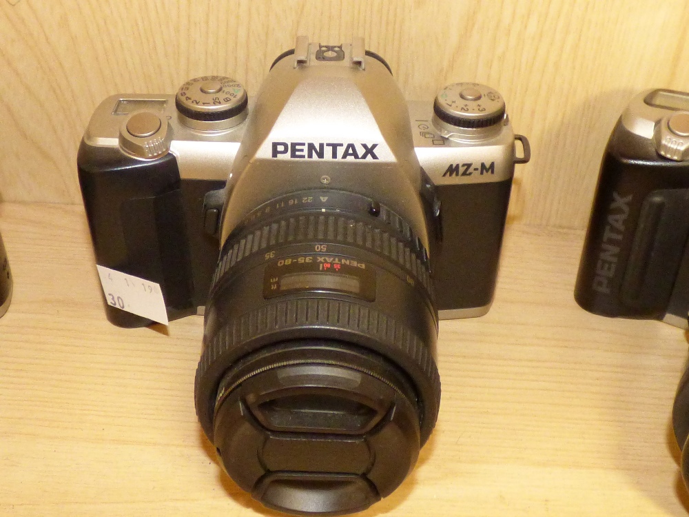 4 PENTAX CAMERAS