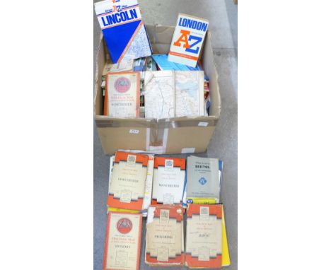Ordnance Survey and other road maps and street finders