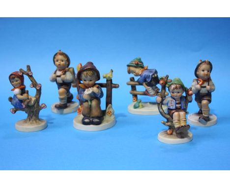 Six Hummel figures 