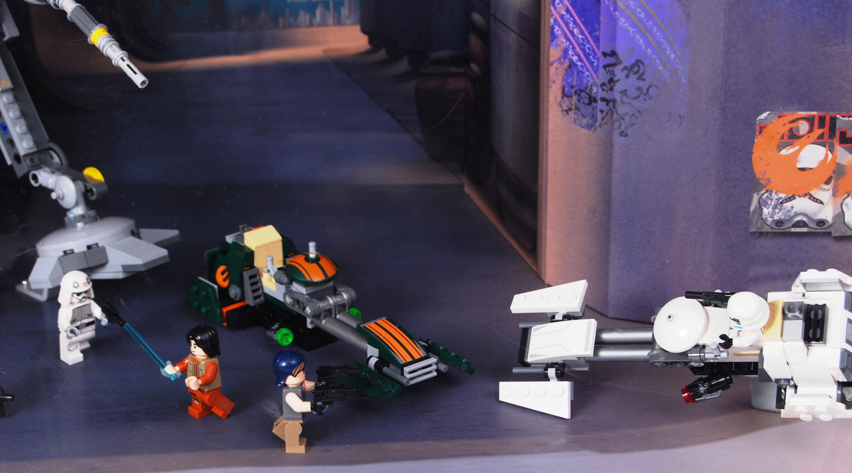 lego star wars shop display