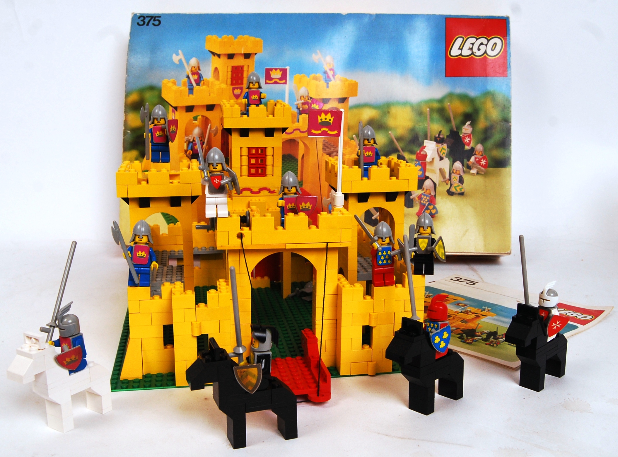 A rare original first issue Lego Castle set 375. Within the original ...