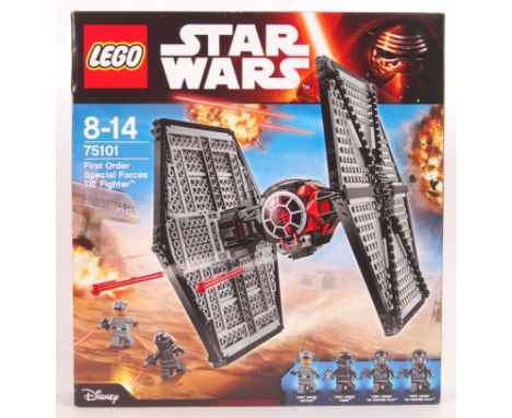A Lego Star Wars set 75101 First Order Special Forces TIE Fighter. Factory sealed, unopened.&nbsp;