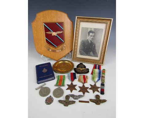 A Second Word War RAF Guinea Pig Club group, that of RAF Navigator Stuart  M Lee, comprising Second World War campaign medals