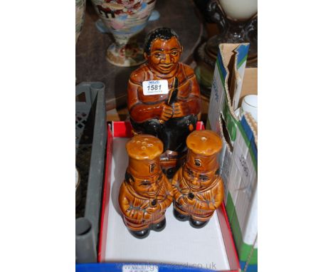 A quantity of P & K Salt, Pepper and Sugar figures  