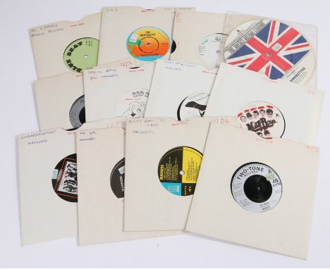 12 x Mod / Ska / Pop 7" Singles. Madness (6) The Prince (Two-Tone TW3), Madness, Night Boat To Cairo, My Girl, Embarrassment,
