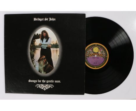 Bridget St John - Songs For The Gentle Man LP ( DAN 8007 ), Gate fold textured sleeve.