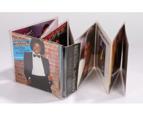 Michael Jackson - 9 x 7" singles Pack ( MJ1 ), limited edition red vinyl.