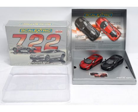 Scalextric pair to include (1) 2783A 722 Set - Mercedes-Benz, celebrating the 1955 Mille Miglia - assumed Mint, within sealed