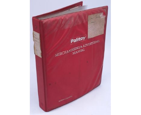 Palitoy - Hobbies Division - Merchandising &amp; Advertising Manual that includes vintage Action Force 'pre-production' self 