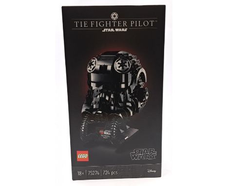Lego (Sealed) Star Wars #75274 TIE Fighter Pilot Helmet, Within Near Mint Sealed Packaging.