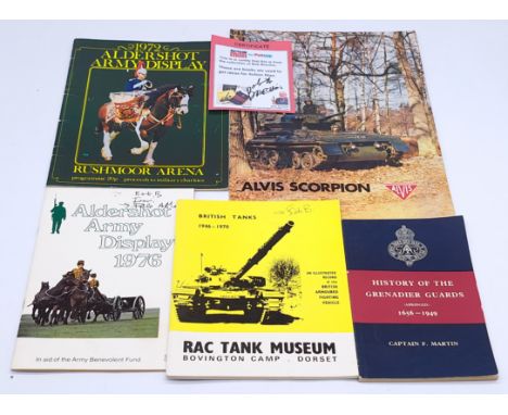 A selection of books used by Bob Brechin and the Palitoy Design Team for ideas for Action Man uniforms, artillery, vehicles e