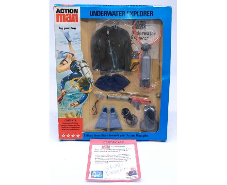 Palitoy Action Man vintage #35018 Underwater Explorer set - mostly Excellent to Near Mint (the rubber jacket has hardened and