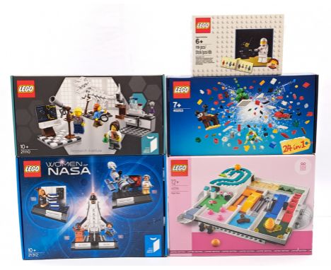 Lego (Sealed) Group Including: (1) #21312 Women Of NASA, (2) #21110 Research Institute, (3) #40253 24-in-1 Holiday Countdown 