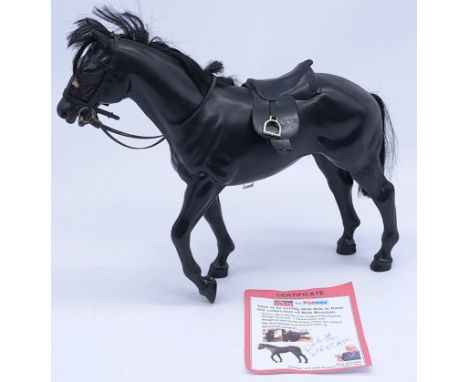 Palitoy Action Man vintage loose Horse with reins and saddle, not checked for completeness - generally Good. This lot is from