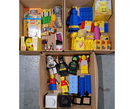 Lego Mixed Homeware &amp; Accessories Group Including: #852534 Kitchen Scale, Lego Brick Ice Mold, #853912 Ice Lollipop Tray,
