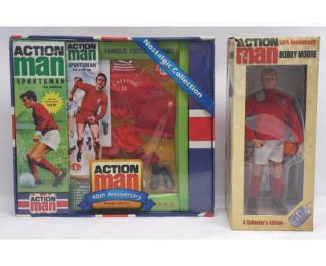 Hasbro Action Man Anniversary Edition pair to include (1) 40th Anniversary, AM004 Nostalgic collection comprising Action Man 
