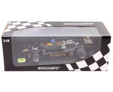 Minichamps 1/18th scale No. 780006 Lotus Ford 79 Ronnie Peterson 1978 as issued (M-BVNM)