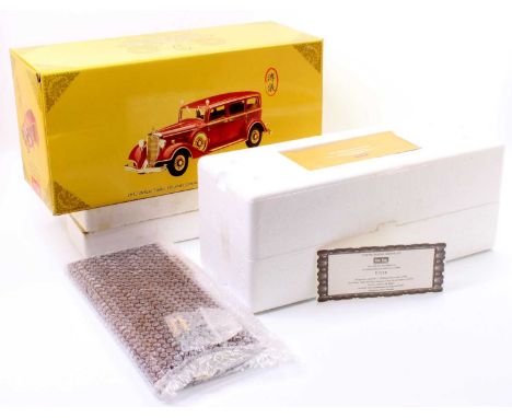 A Sun Star 1/18th scale 1932 Deluxe Tudor, the State Limousine of Puyi the last emperor of China as issued in its pictorial c