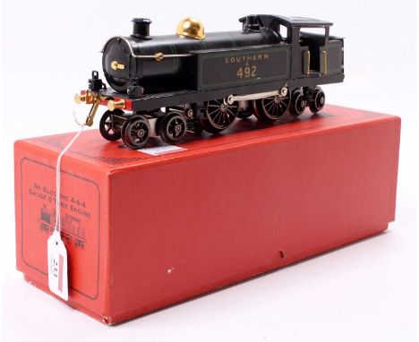ACE TraIns ESB/1 4-4-4 tank engine Southern E492, black lined green.  Loco is very dusty – will benefit by cleaning (E) (BE)