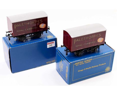 Two Horton Series/ACE Trains Palethorpe’s Sausages private owner vans (E-NM) (BNM)