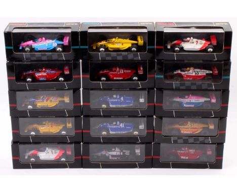 15 Onyx Indy Collection 1/43rd scale models of various teams and drivers to include No. 051 Emerson Fittipaldi's Penske, No. 