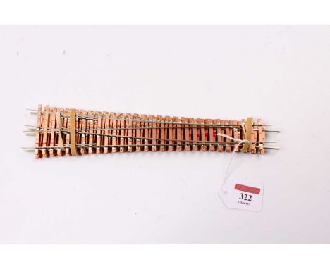 Three L/h and one R/h points 54” radius. Overall length 11.5”