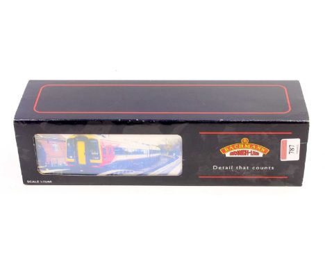 A Bachmann No. 31-514 three car 159 Class DMU South West trains pack, housed in the original card sleeve