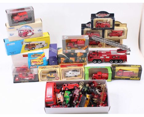 One tray containing a quantity of mixed modern issue diecast to include Matchbox Models of Yesteryear, Solido, Lledo Days Gon