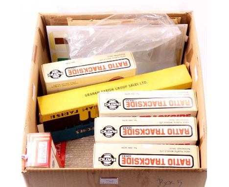 Parts for kit-building and detailing 00 gauge kits for wagons, coaches and other items. Too numerous to list but includes 24 