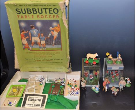 Toys and Juvenalia - a group of five Steiff type Mecki and Micki dolls including Skier, etc; a Subbuteo Continental Club Edit