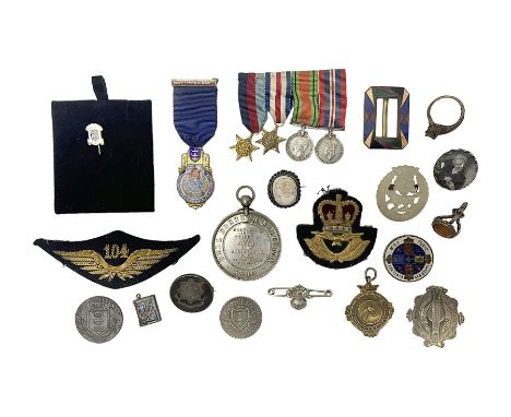Collectables, to include enamelled Gothic Florin, Hull Rudston and Preston 1811 one shilling six pence token, silver gilt Hul