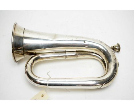 A Duty Bugle in B-flat by Boosey &amp; Co., 28cms overall length.