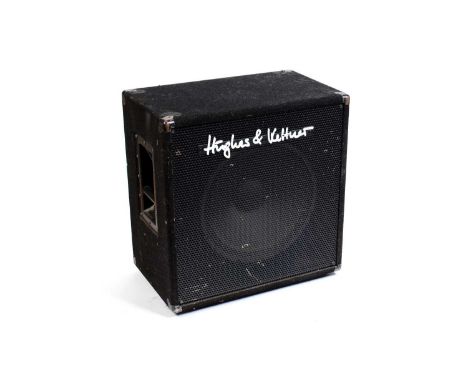 A Hughes &amp; Kettner BR115 bass speaker cabinet.