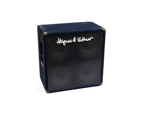 A Hughes &amp; Kettner BR410 bass speaker cabinet.