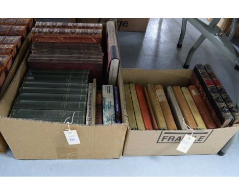 A selection of hardback and other books, primarily relating to history, titles including: Fors Clavigera, by John Ruskin, 8 v